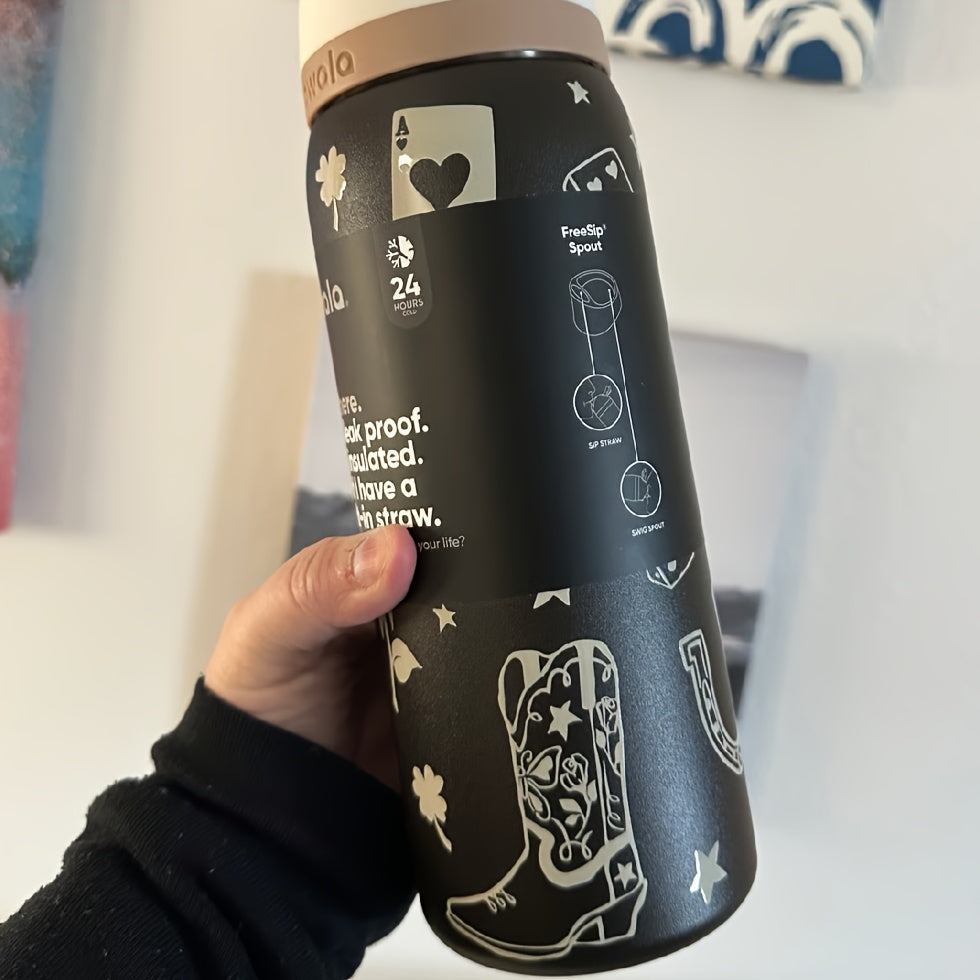 Owala 32oz Stainless Steel Vacuum Water Bottle & Thermal Cup with Lid