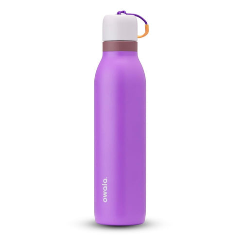 Owala FreeSip Twist Insulated Stainless Steel Water Bottle with Straw for Sports and Travel, BPA-Free, 24-oz, Teen Spirit
