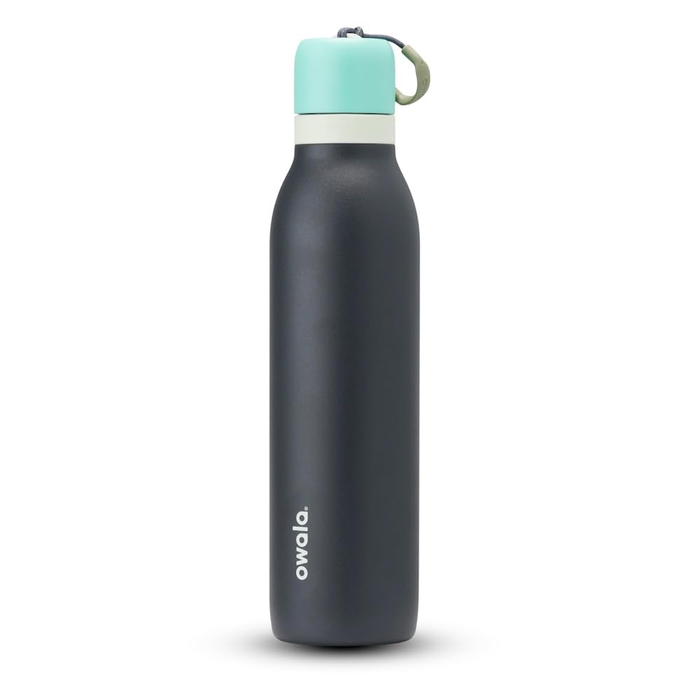 Owala FreeSip Twist Insulated Stainless Steel Water Bottle with Straw for Sports and Travel, BPA-Free, 24-oz, Teen Spirit