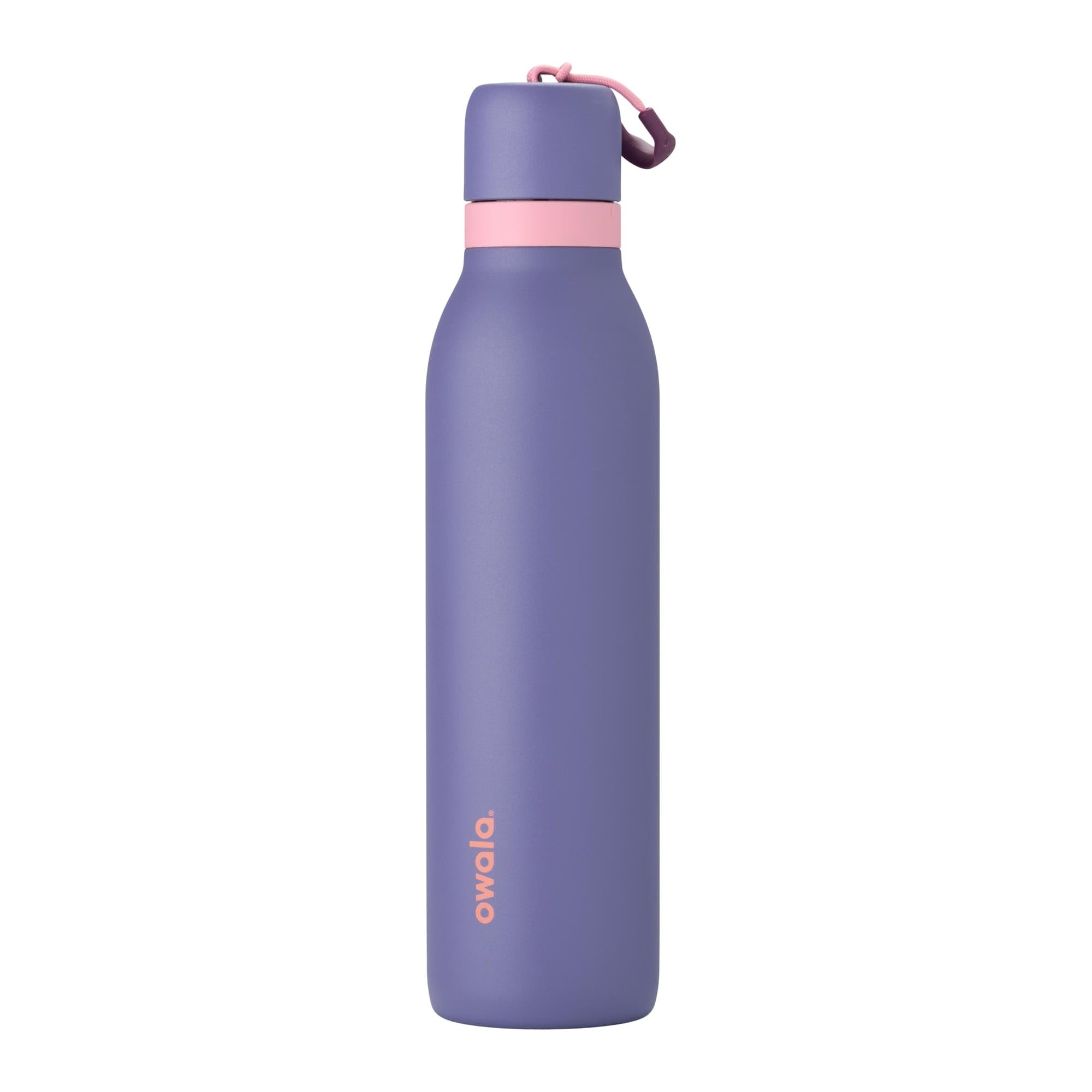 Owala FreeSip Twist Insulated Stainless Steel Water Bottle with Straw for Sports and Travel, BPA-Free, 24-oz, Teen Spirit