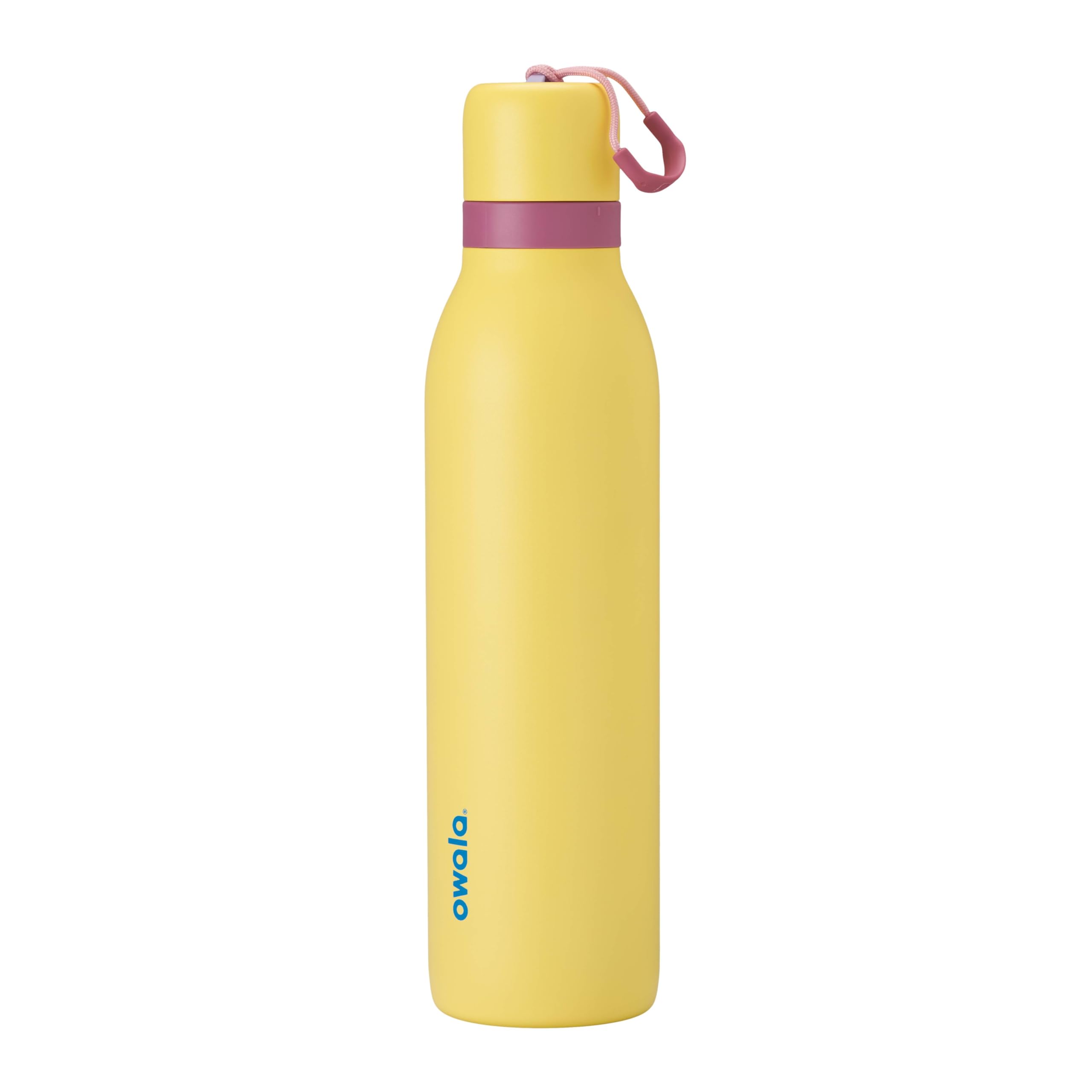 Owala FreeSip Twist Insulated Stainless Steel Water Bottle with Straw for Sports and Travel, BPA-Free, 24-oz, Teen Spirit