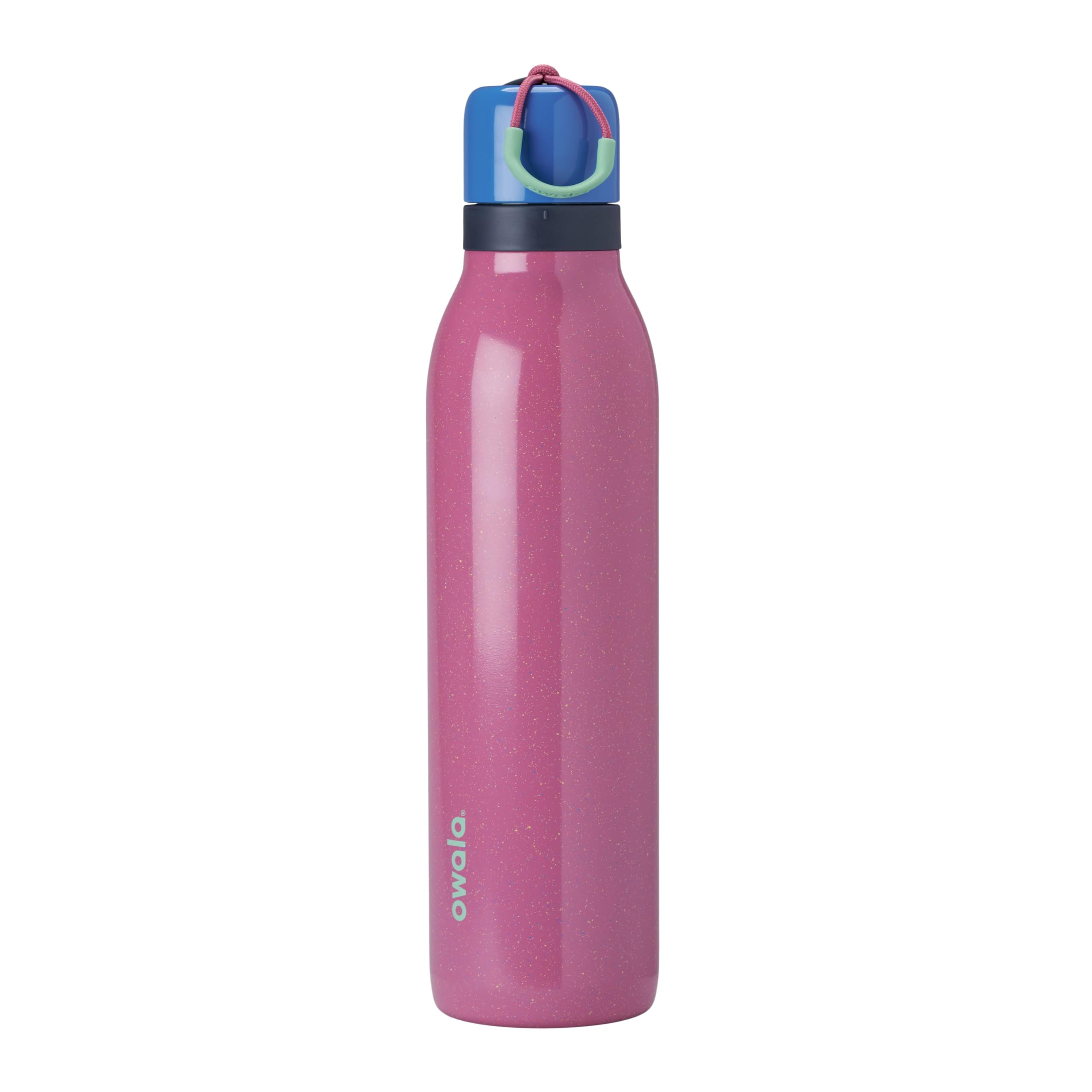 Owala FreeSip Twist Insulated Stainless Steel Water Bottle with Straw for Sports and Travel, BPA-Free, 24-oz, Teen Spirit